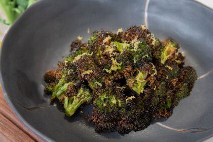 Convection Steam Roasted Lemon Broccoli